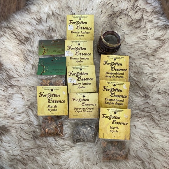 Resin and Incense Kit with Soapstone Candle Burner Kheops Brand - Picture 3 of 6